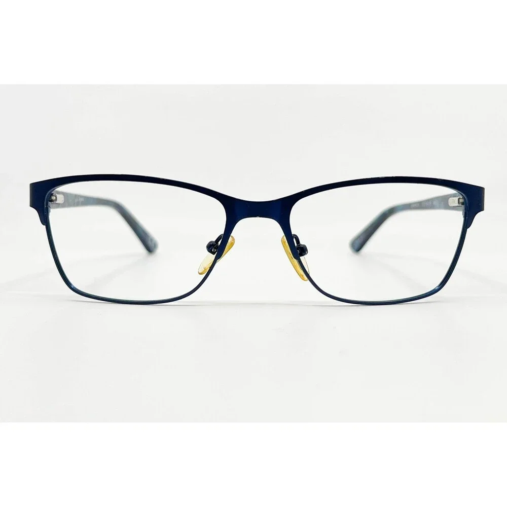 Sofia Vergara Eyeglasses Womens Navy Blue Arminda Marble Frame 52-16-135